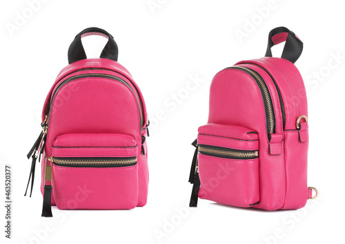 Red mini backpack