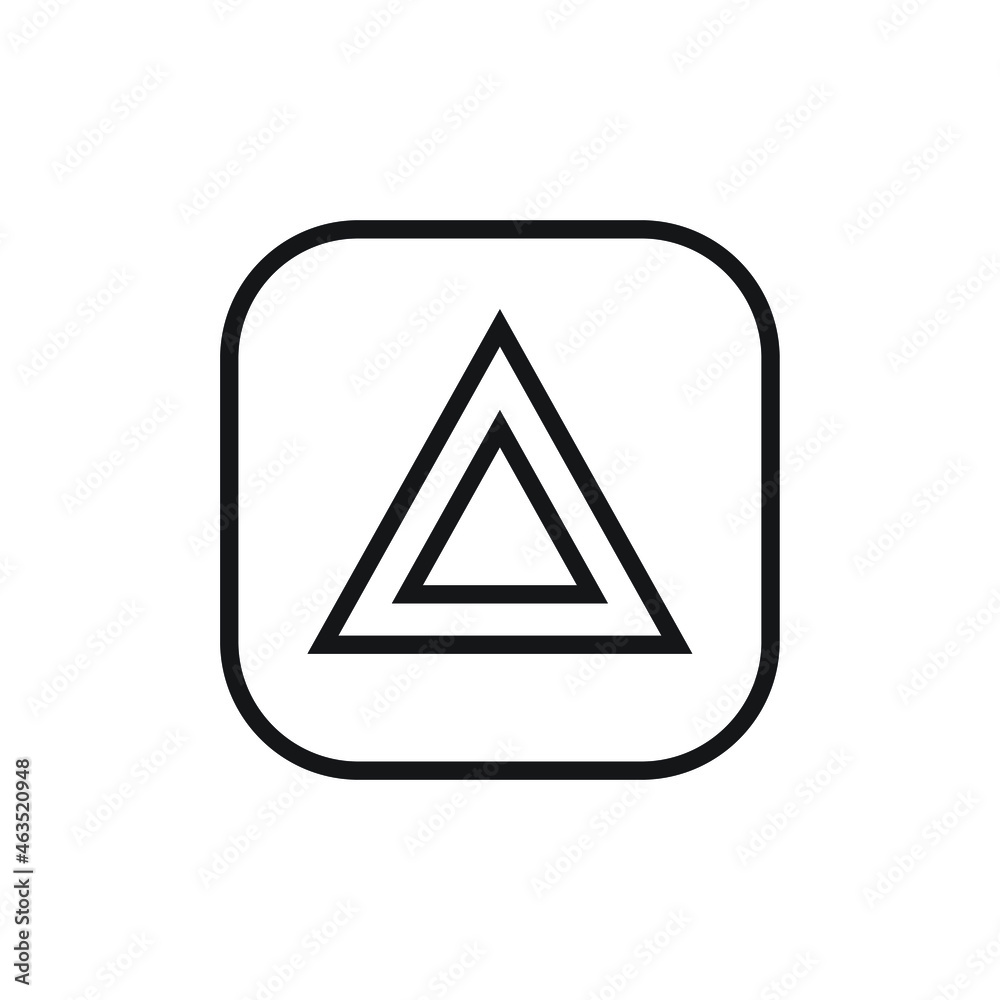 Car hazard lights icon design vector illustration Car hazard lights icon design vector illustration