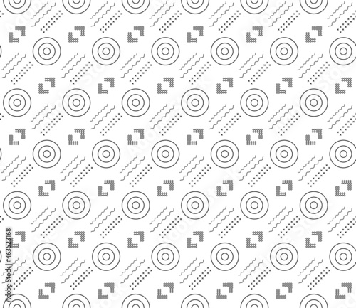 Abstract seamless pattern, minimal geometric background, repeating geometric pattern, graphic modern pattern, black and white pattern background