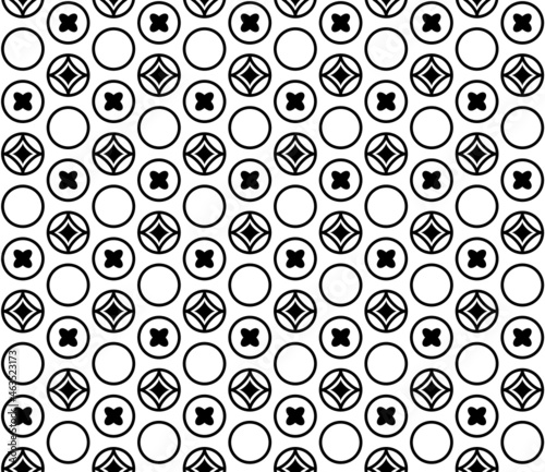 Abstract seamless pattern, minimal geometric background, repeating geometric pattern, graphic modern pattern, black and white pattern background