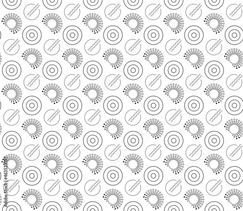 Abstract seamless pattern, minimal geometric background, repeating geometric pattern, graphic modern pattern, black and white pattern background