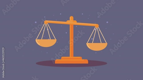 justice scale balance measure animation photo