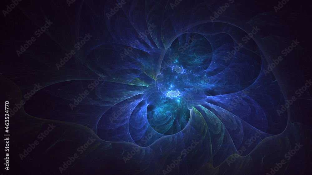 3D rendering abstract multicolor fractal light background 3D rendering abstract multicolor fractal light background