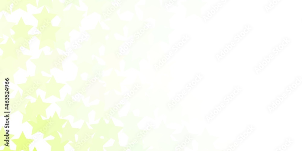 Light Green vector texture with beautiful stars. Light Green vector texture with beautiful stars.