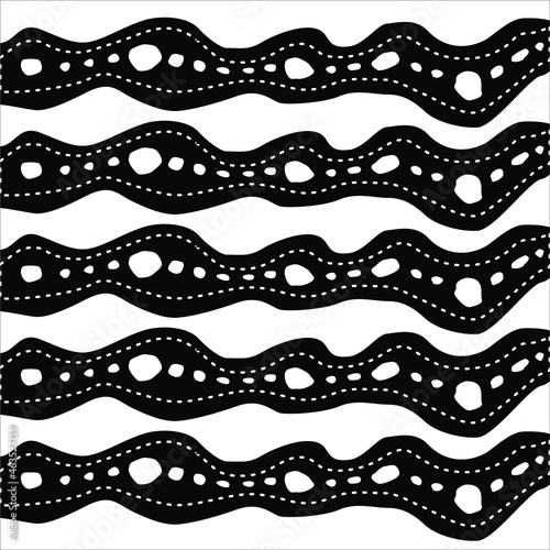 Ornamental Decoration for Interior, Exterior, Carpet, Textile, Garment, Cloth, Silk, Tile, Plastic, Paper, Wrapping, Wallpaper, Pillow, Sofa, Background, Ect. Vector Illustration