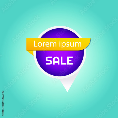 sale badge vector design fit for your business,online marketing,sale promotion,etc