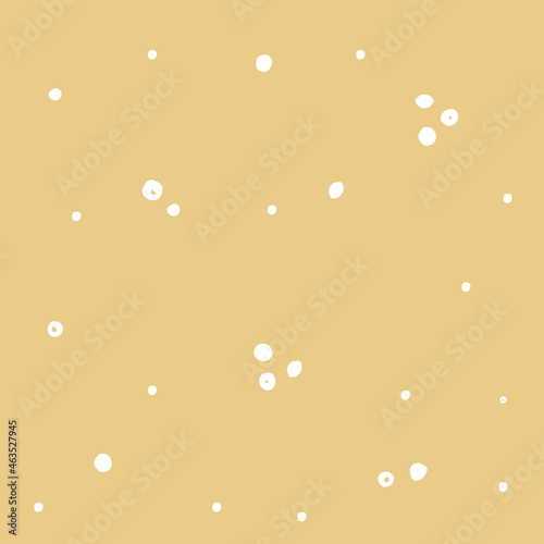 vector beige seamless pattern with cute dots