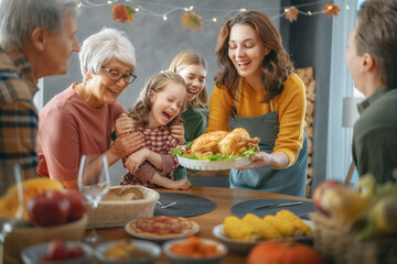Thanksgiving Day, Autumn feast