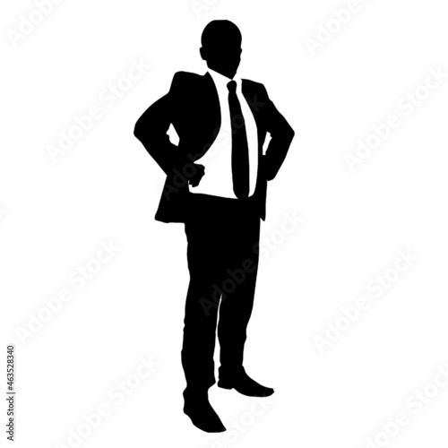 businessman person suit male silhouette 