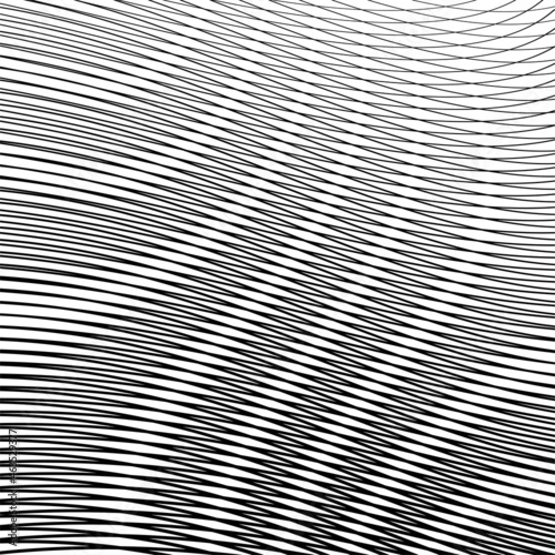 Gray geometric digital abstract background with wave texture. Vector illustration for created background saver, business card, poster, wall panel, home decor.