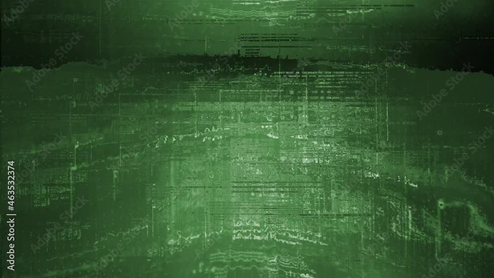 Glitch in the Matrix of Artificial Intelligence Neural Networks, quantum physic and deep learning performing analytic computational loop background