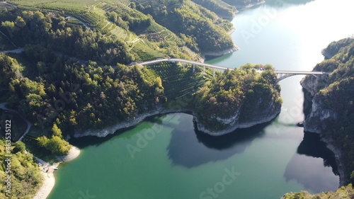 lago ponte strada ponti 