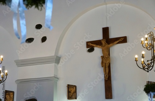 Cross In The Polish Church