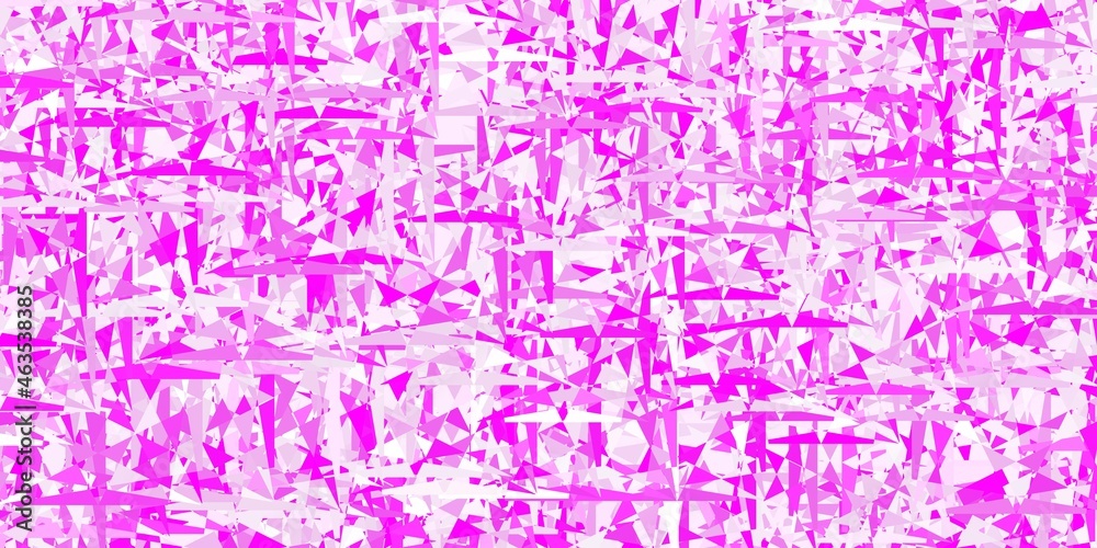 Light Purple, Pink vector background with polygonal style.