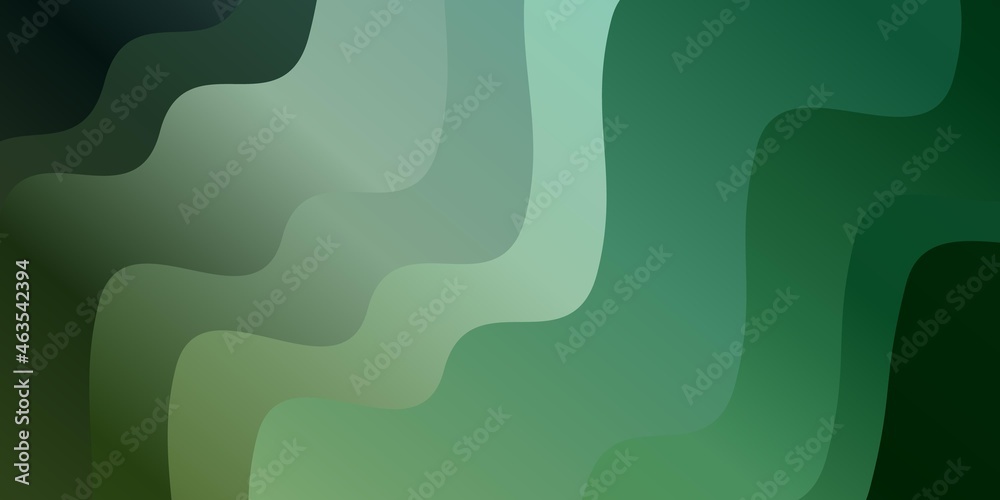 Light Blue, Green vector template with lines.