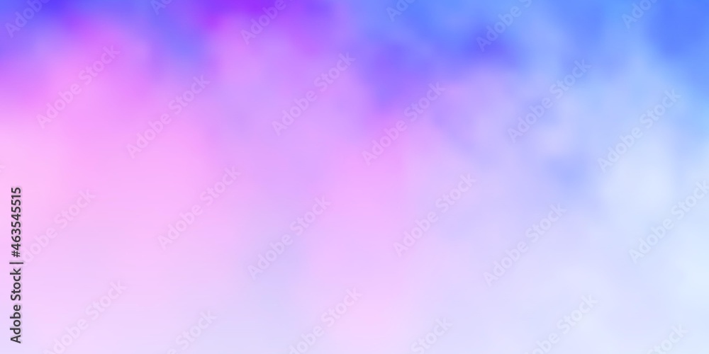 Light Blue, Red vector pattern with clouds. Light Blue, Red vector pattern with clouds.