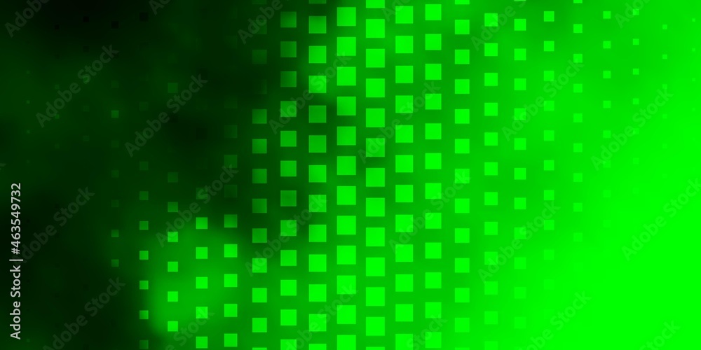 Light Green vector template in rectangles.
