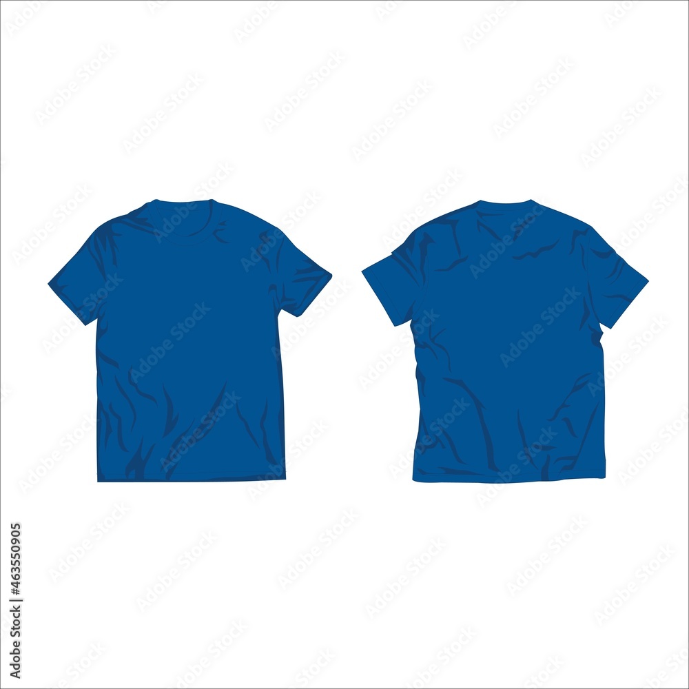 tshirt mockup collection set front and back vector design tshirt mockup collection set front and back vector design