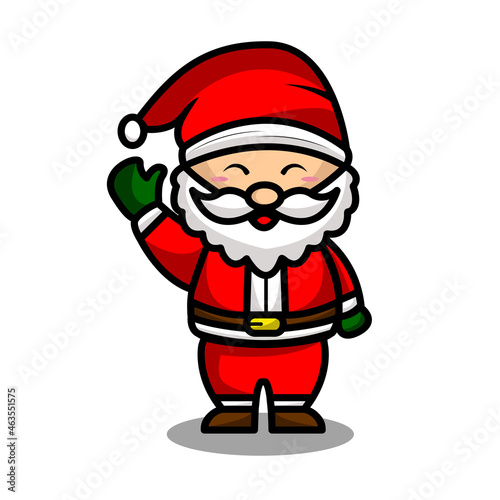Cute Character santa clause xmas