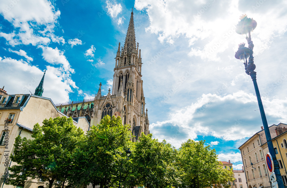 Obraz premium Traditional Cathedral building in Nancy, France