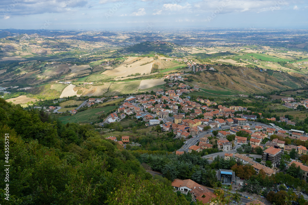 view of the city of San Marino