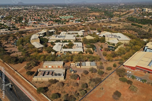 Government Mass Media Complex in Gaborone, Botswana, Africa,