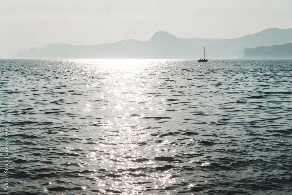 Obraz premium Minimalistic summer seascape