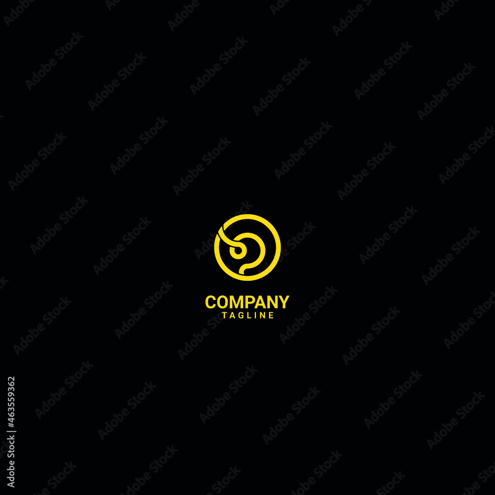 The thread circle monogram logo with gold color has the meaning of consistently maintaining premium quality in producing yarn works The thread circle monogram logo with gold color has the meaning of consistently maintaining premium quality in producing yarn works