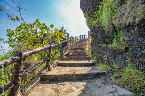 Hang cave pagoda on Ly Son island  Quang Ngai  Vietnam