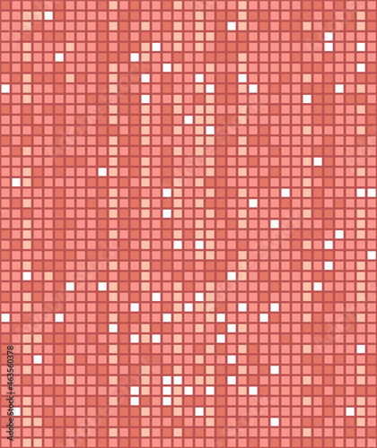 Pixel background, textured multi colored square mosaic, vector illustration 10eps.