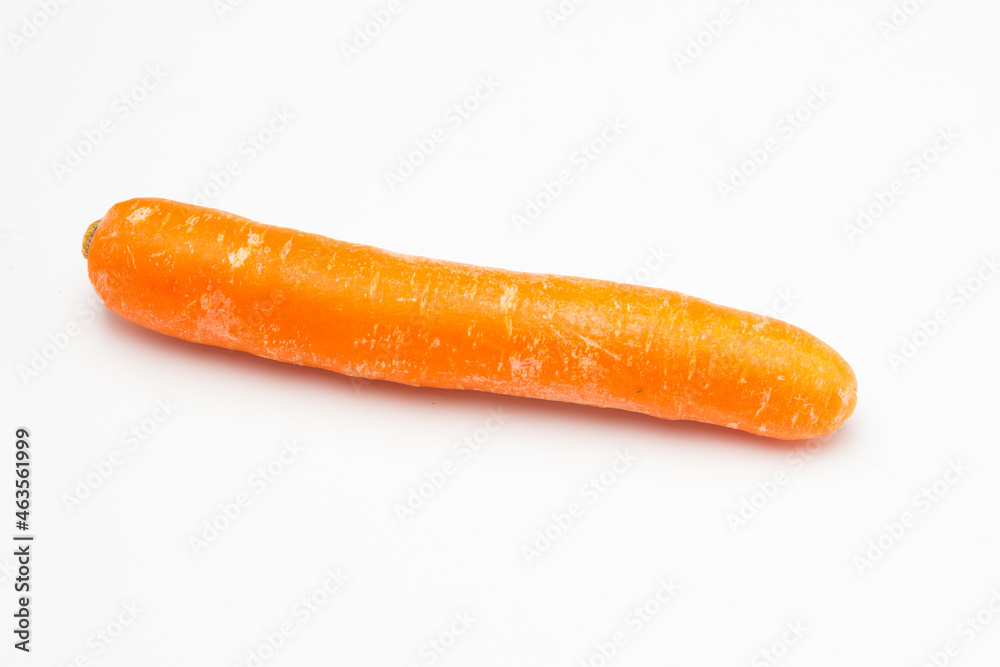 Carrot on white background. Rich in vitamins Carrot on white background. Rich in vitamins