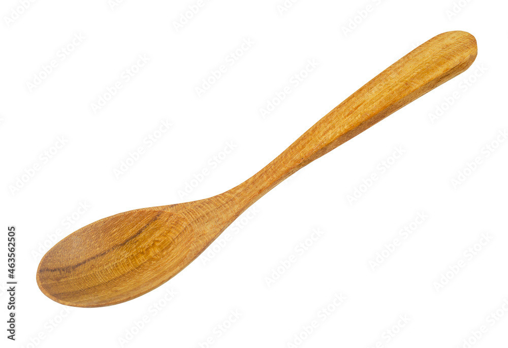 Wooden spoon isolated on a white background. Wooden spoon isolated on a white background.
