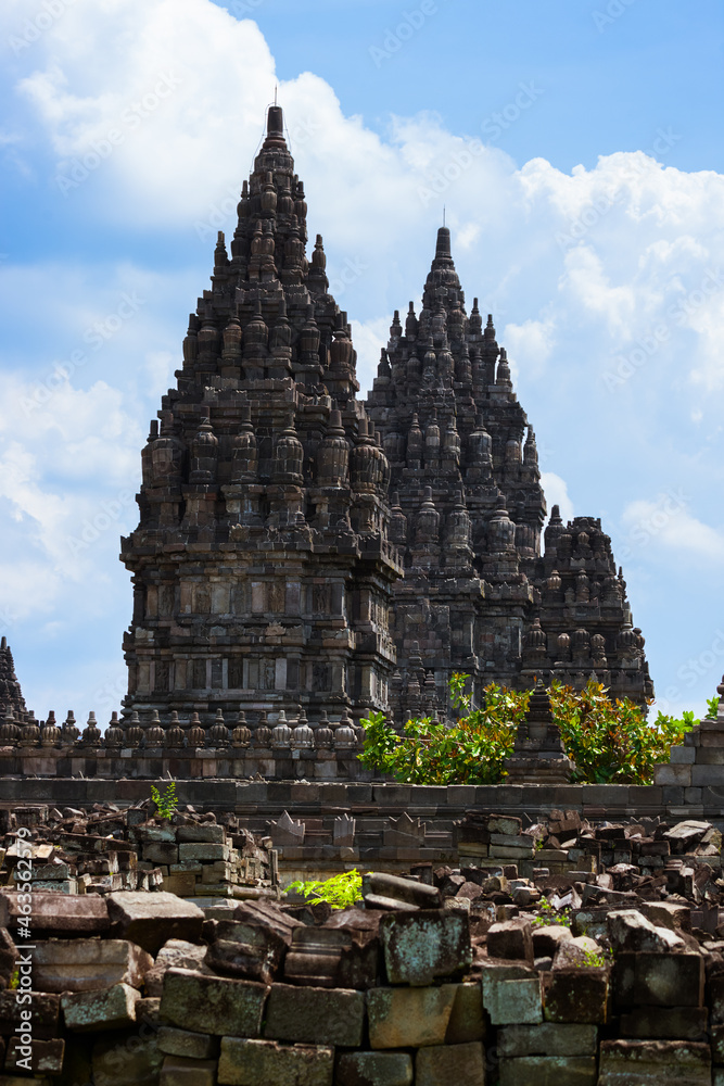 Prambanan temple near Yogyakarta on Java island - Indonesia