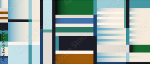 Bright abstract minimalist striped print. Contemporary seamless pattern. Fashionable template for design. 