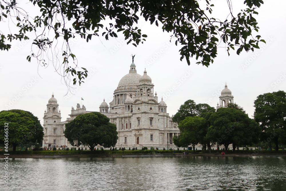 Victoria memorial in Kolkata of west bengal in india