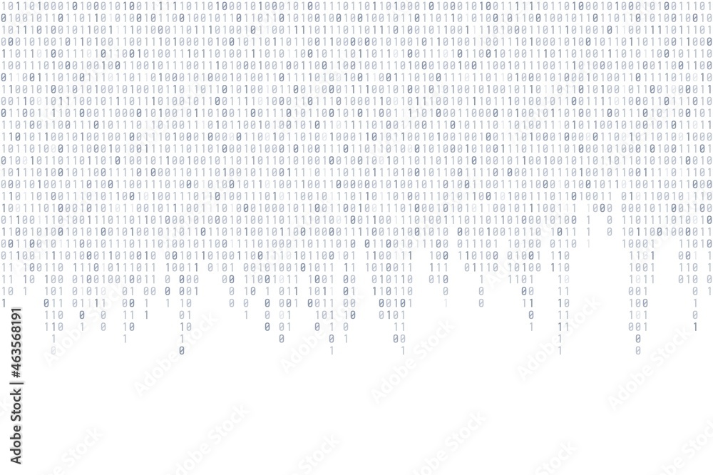 Binary background - cyber texture
