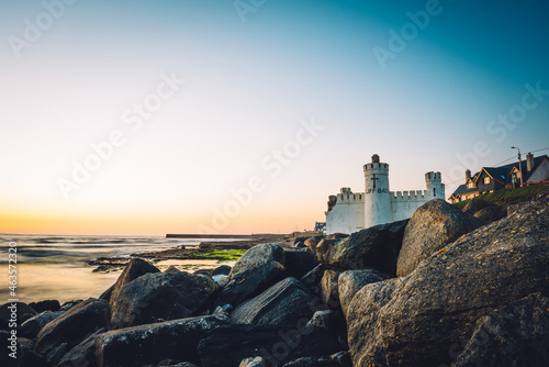 Принти на полотні The Old Cliff Baths of Enniscrone County Sligo Ireland