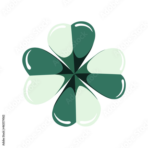 St. Patricks Day. Clover Vector Illustration concept.