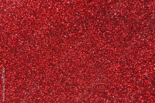 Glitter bokeh shiny background red