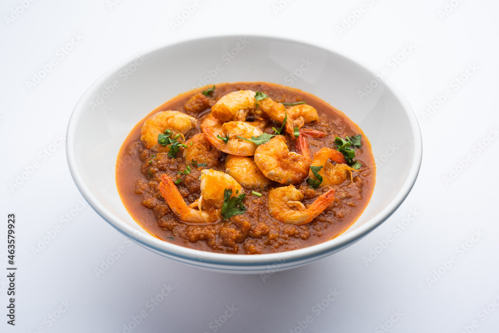 Prawns or shrimp or zinga masala curry Prawns or shrimp or zinga masala curry