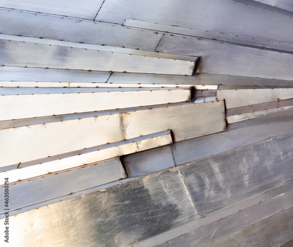 Texture photo of stainless steel armored surface plates. Texture photo of stainless steel armored surface plates.