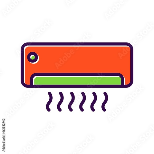 Air ConditionEr Filled Vector Icon Design