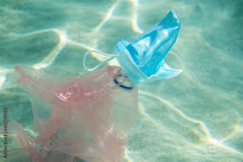 Obraz na plátně Ocean pollution
