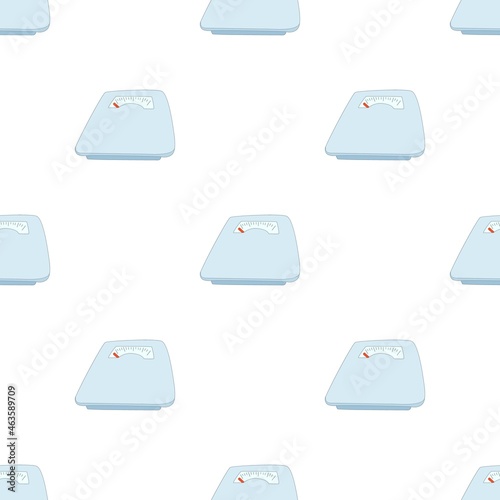 Mechanical scales pattern seamless background texture repeat wallpaper geometric vector