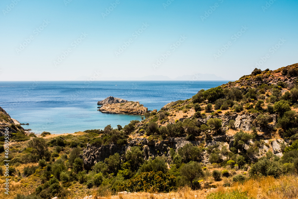 Coast of the Aegean Sea. Datca peninsula, Turkey
