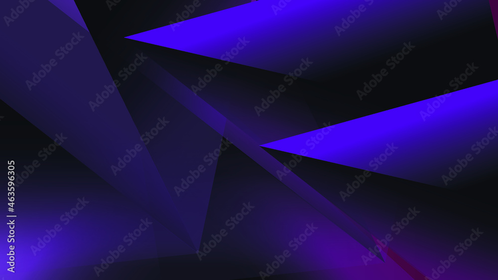 Obraz premium Abstract Red and Bue Background with Triangles