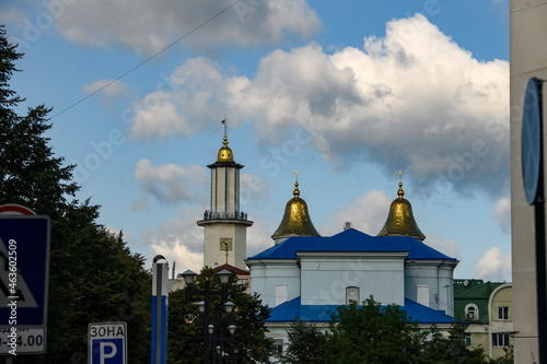 Cathedral of the Intercession of the Blessed Virgin or Armenian Church in historic center of Ivano-Frankivsk, Ukraine photo