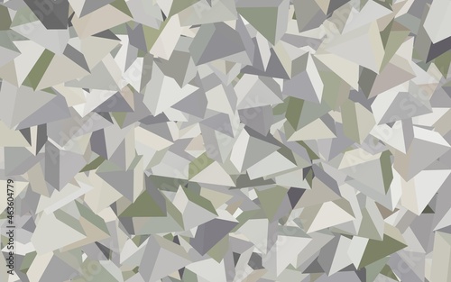 Dark Gray vector pattern with polygonal style.