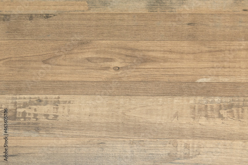 Wood table plank surface with grain. Vector wood texture background