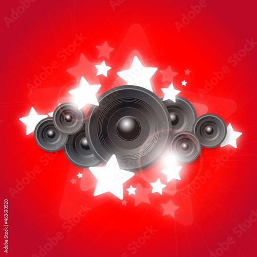 Stars and speakers / Etoiles et haut-parleurs	